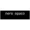 0111 - nero opaco